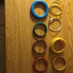 lot of bracelets